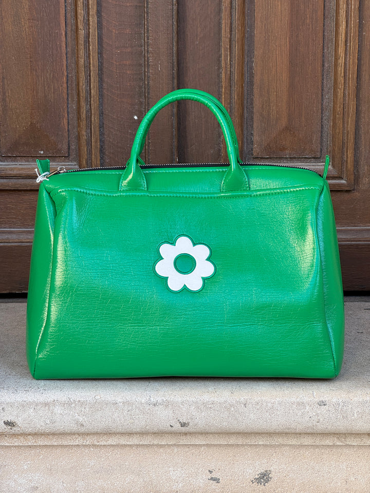 Sac en vinyle vert brésil BOWLING Hippocampe