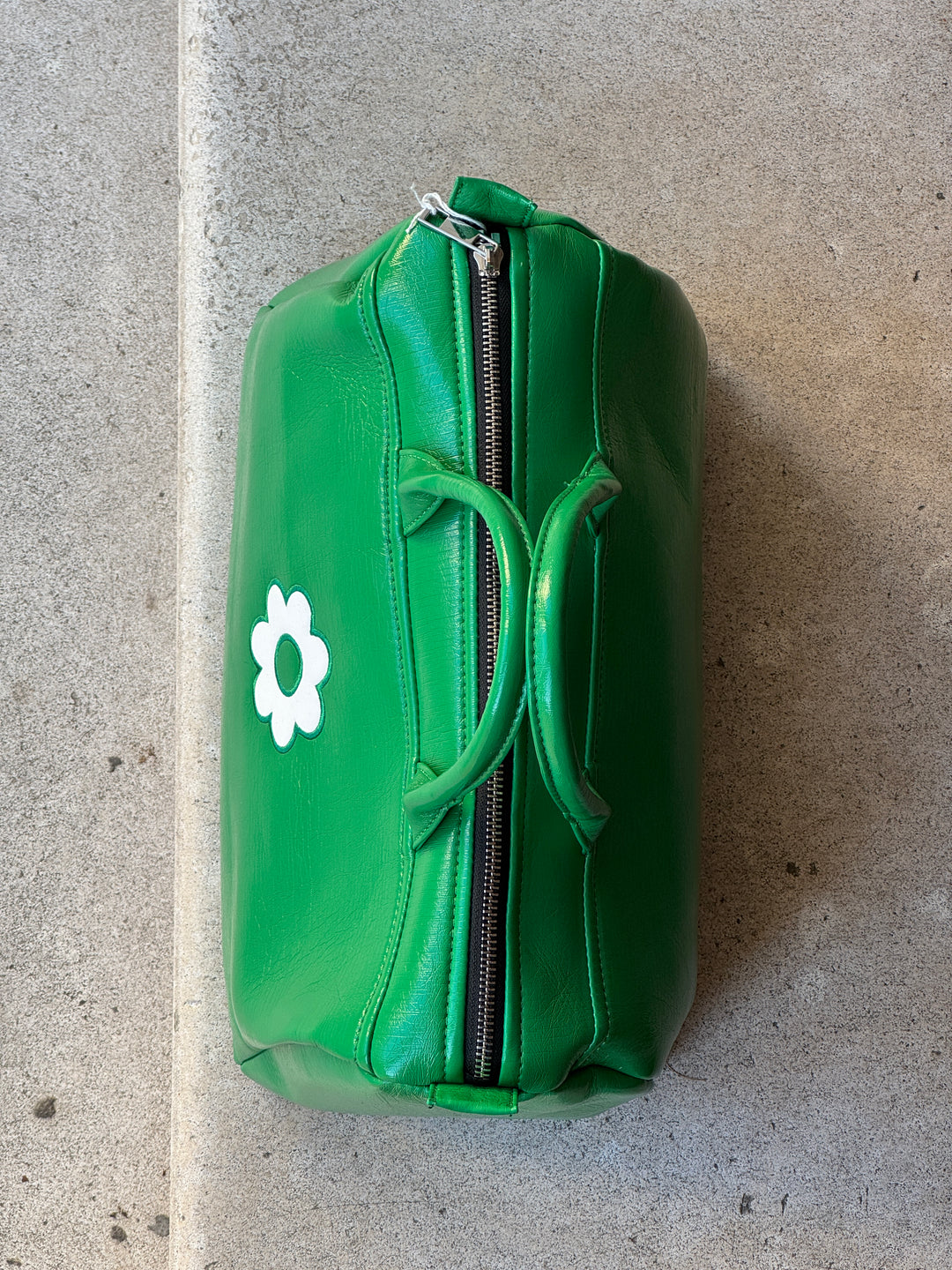 Sac en vinyle vert brésil BOWLING Hippocampe