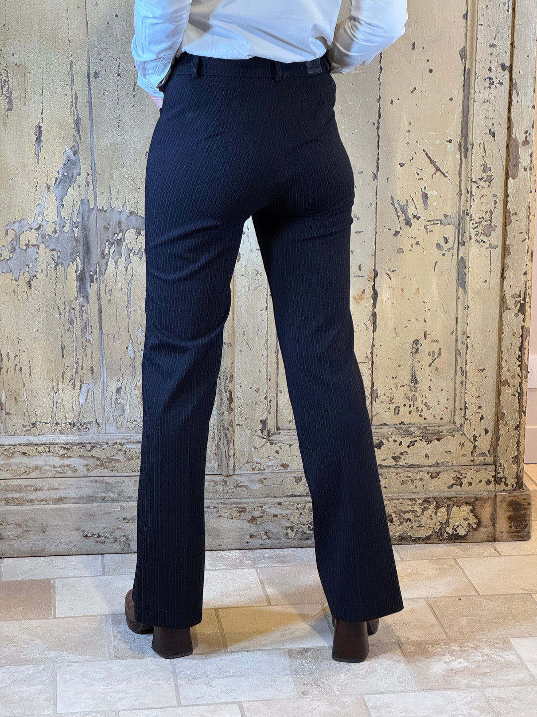 Pantalon marine rayures tennis brillantes STARMAN Hippocampe