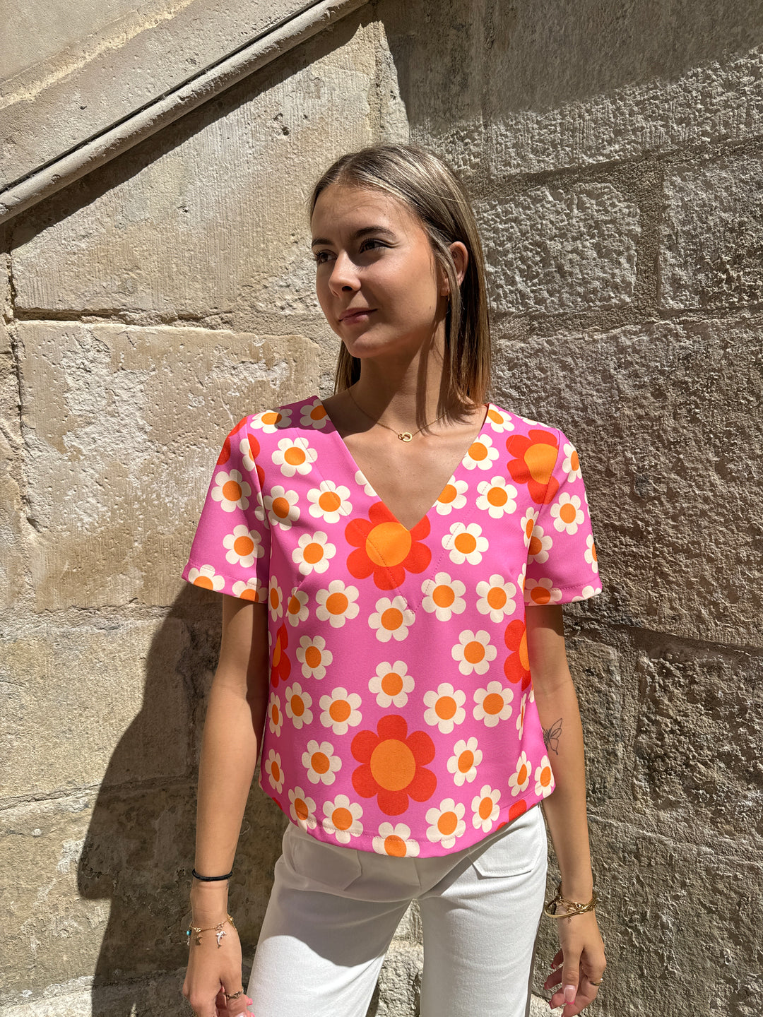 Top SEVENTIES n°36 fushia Seahorse