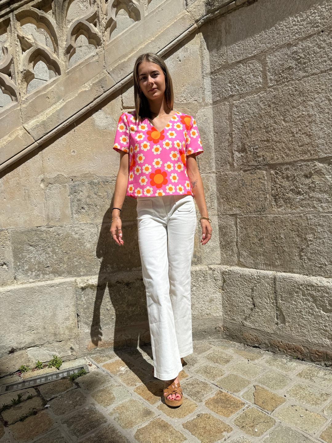 Top SEVENTIES n°36 fushia Seahorse