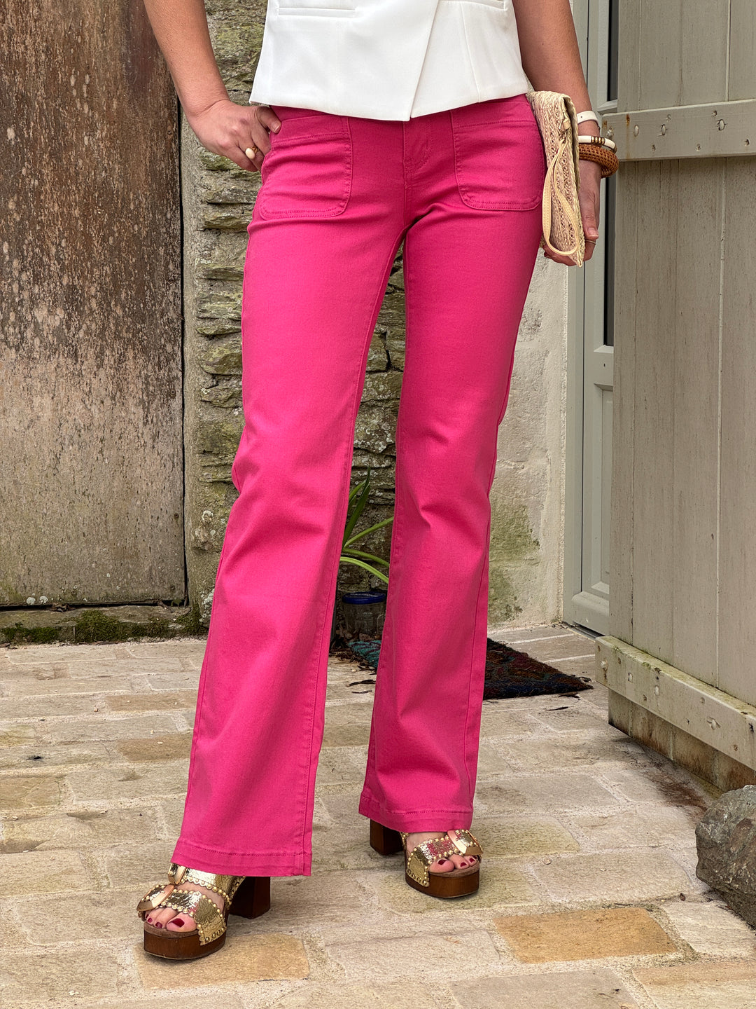 Jean flare rose SONNY La Petite Étoile