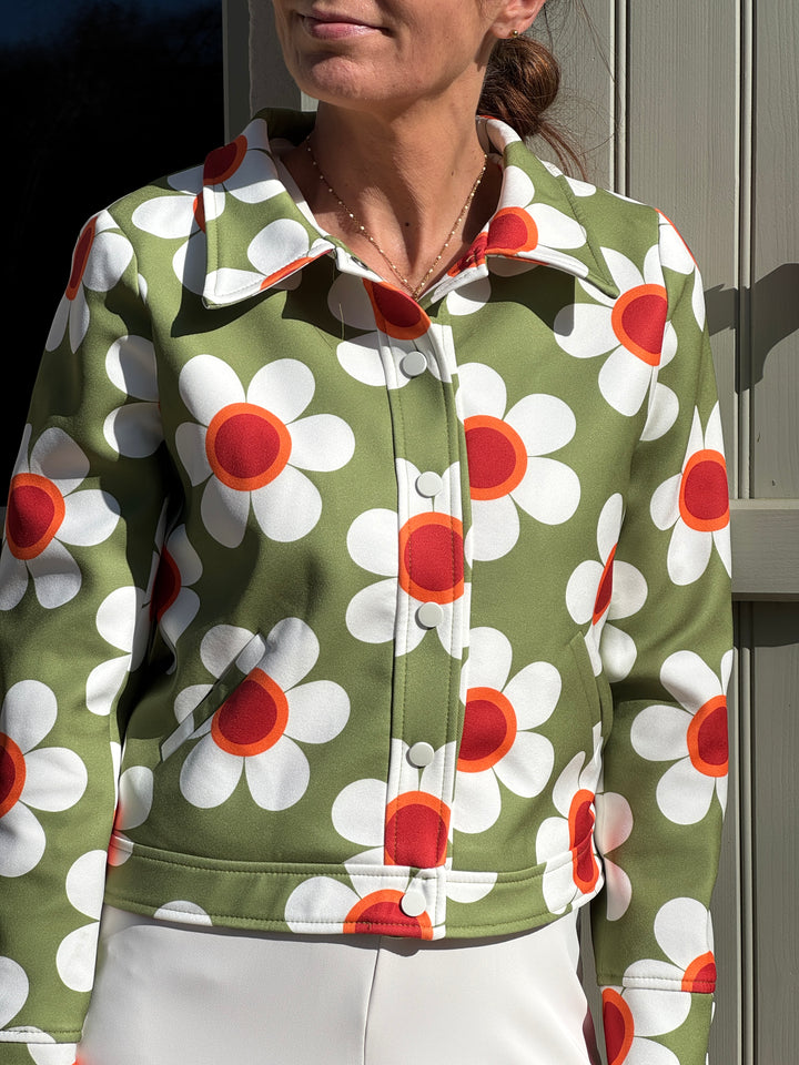 SEVENTIES Green Jacket #39 Hippocampe