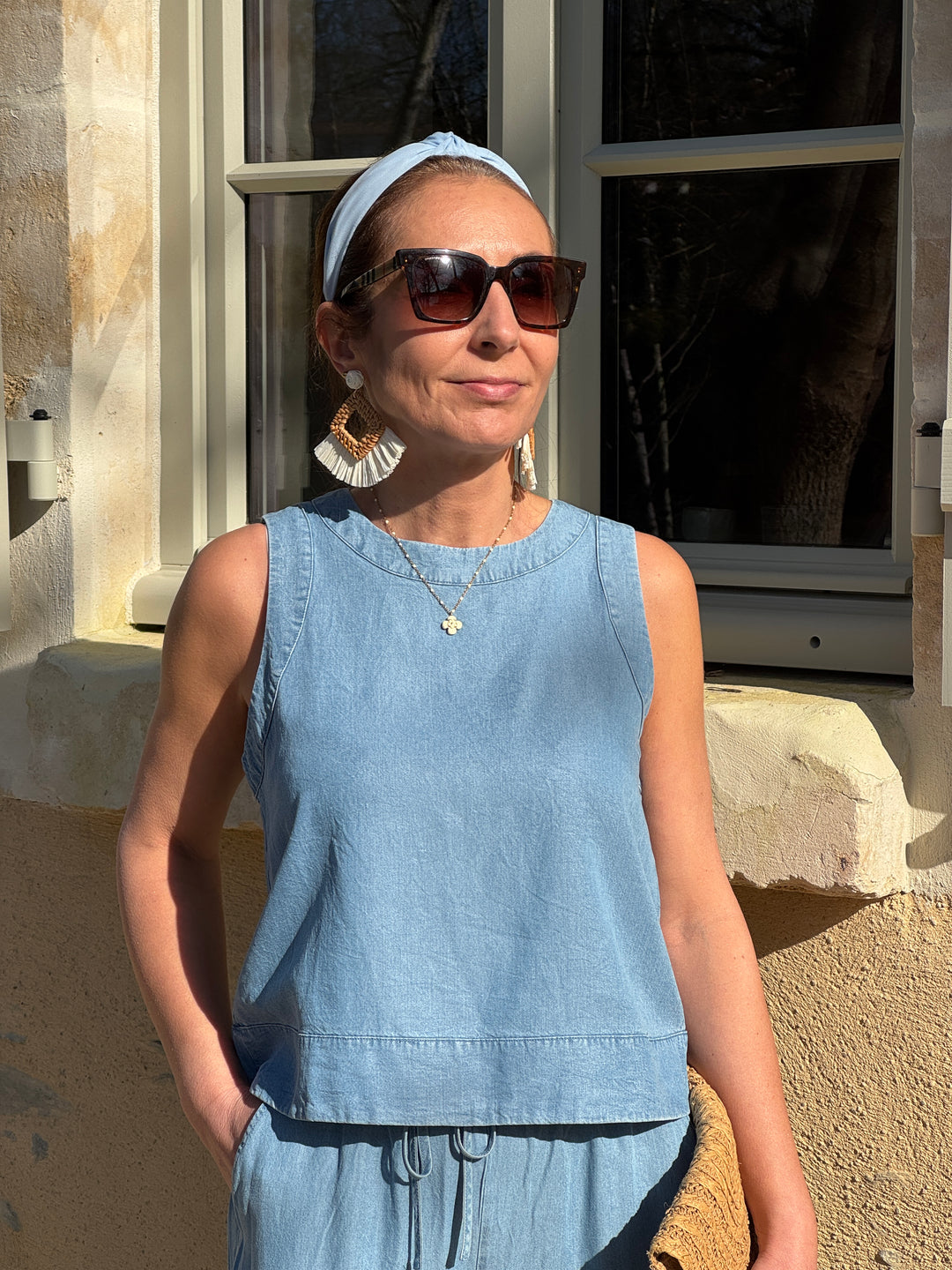 Top sans manche stone TAIKO La Petite Etoile