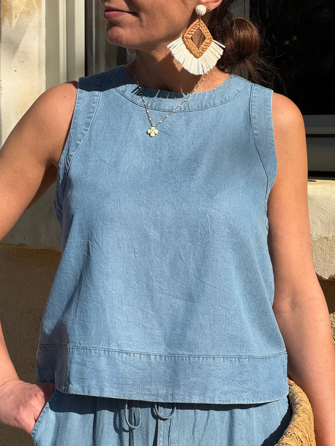 Top sans manche stone TAIKO La Petite Etoile