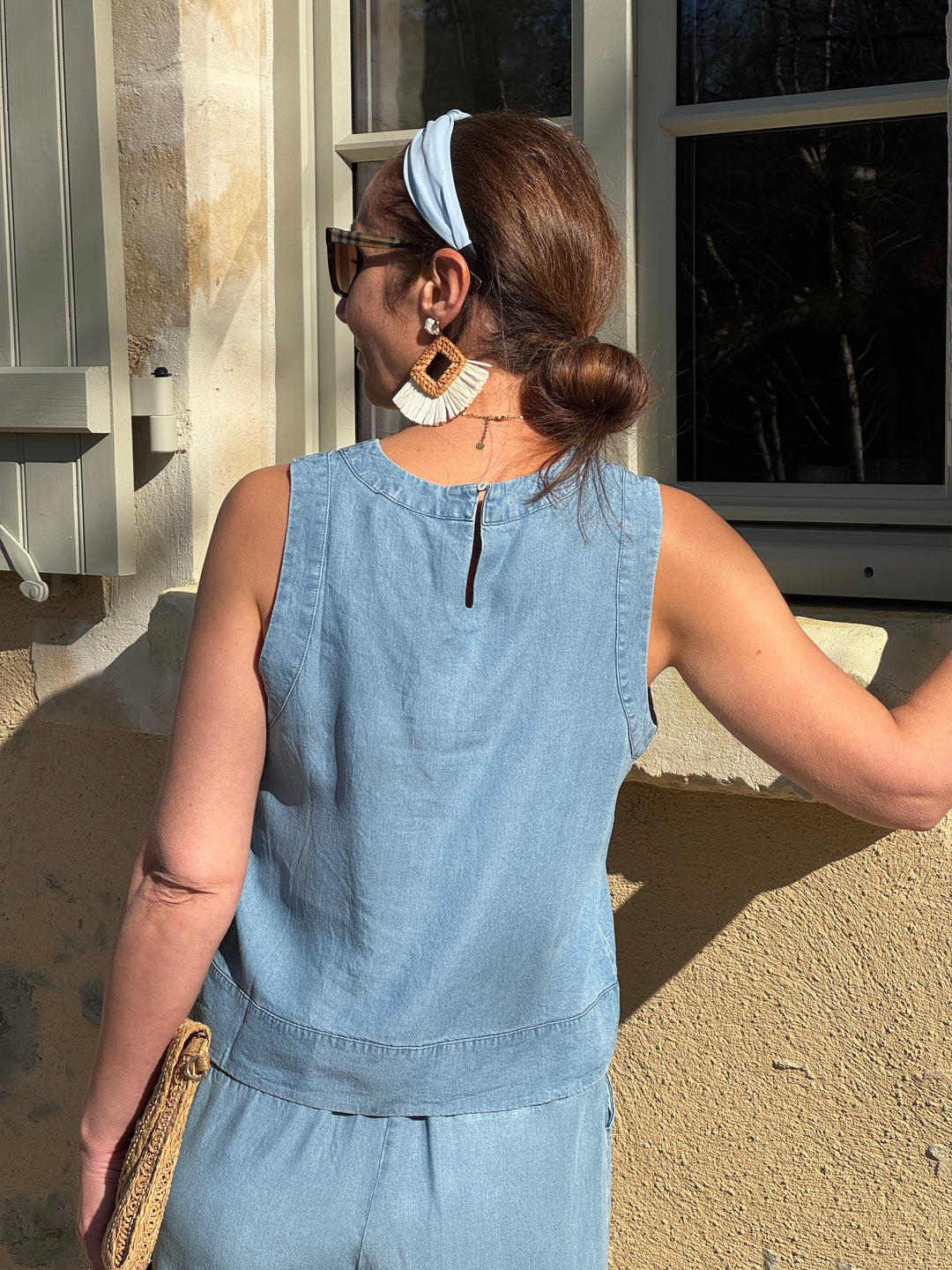 Top sans manche stone TAIKO La Petite Etoile