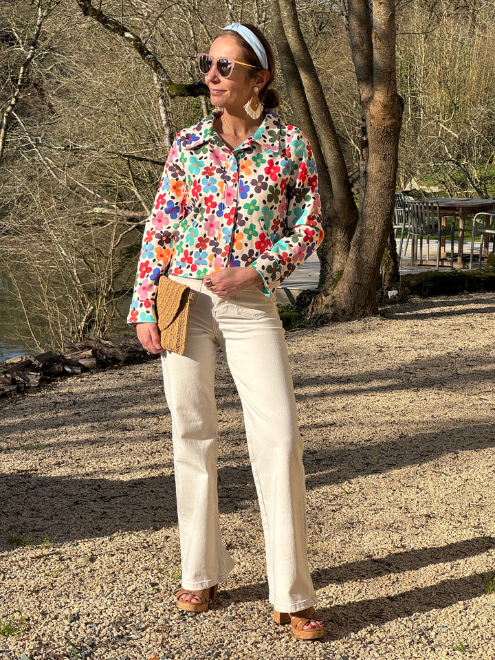 Veste multicolores SEVENTIES n°67 Hippocampe