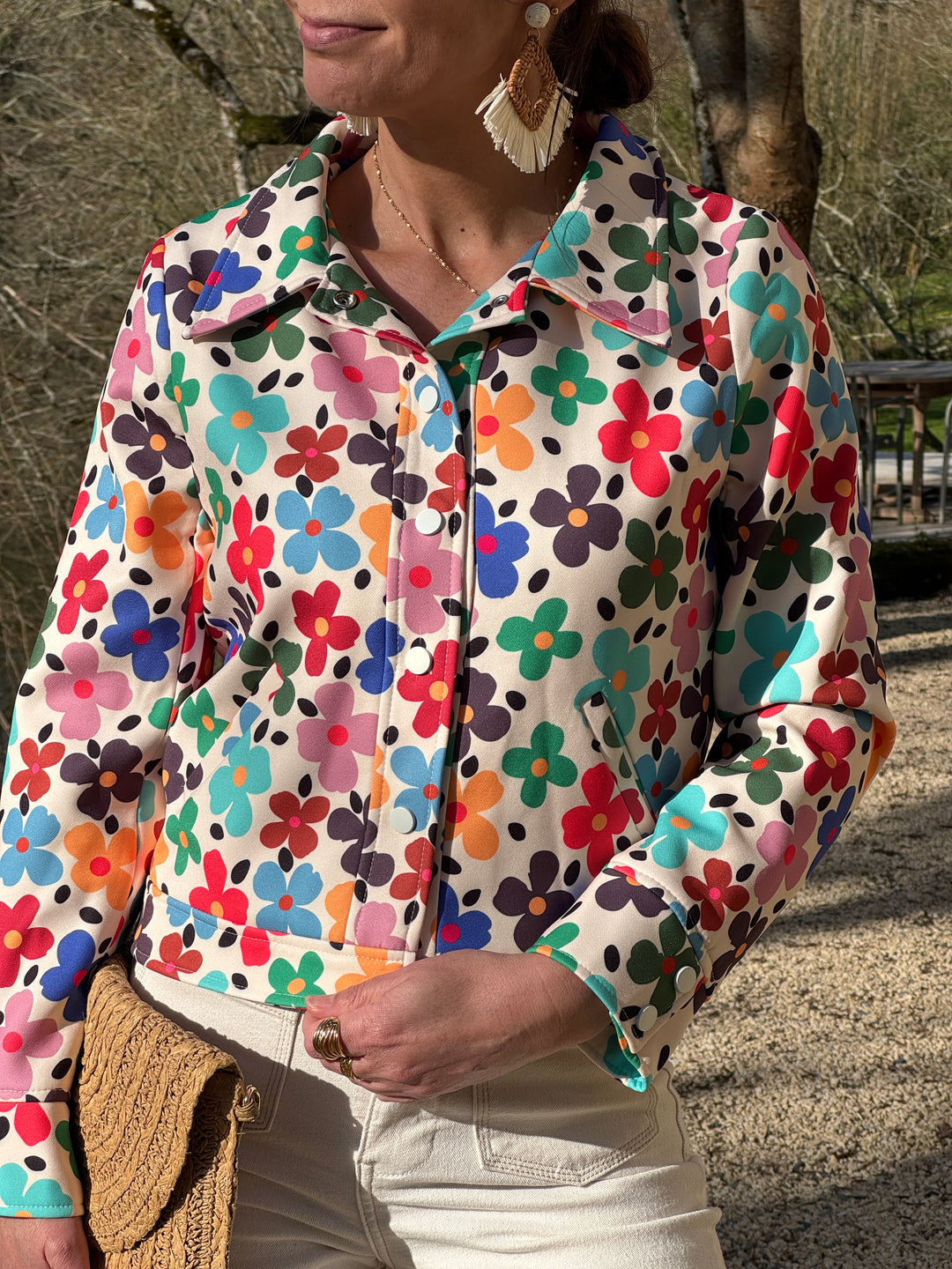 Veste multicolores SEVENTIES n°67 Hippocampe