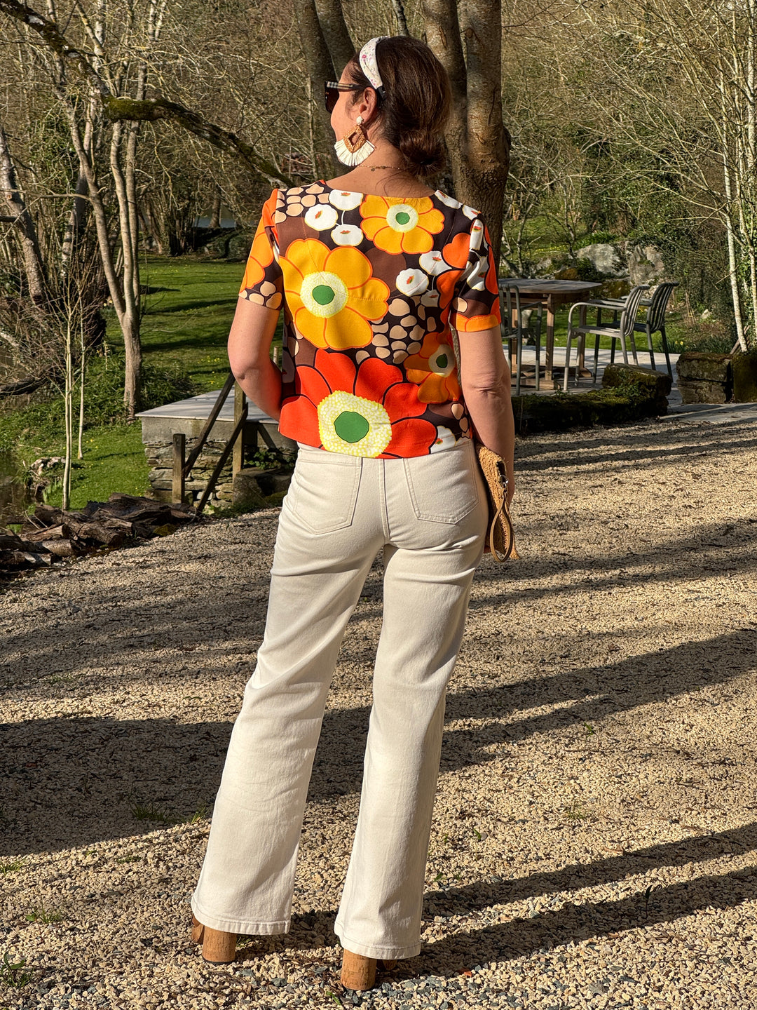 SEVENTIES Top No. 136 Brown Seahorse