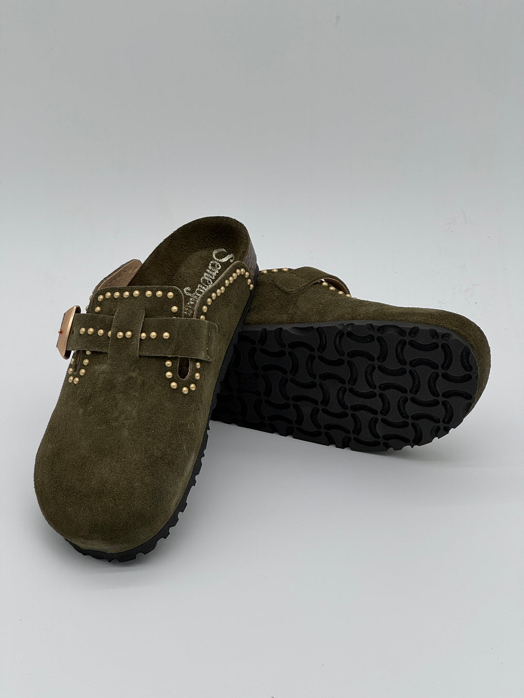 Sabots kaki safari AMELIA Semerdjian