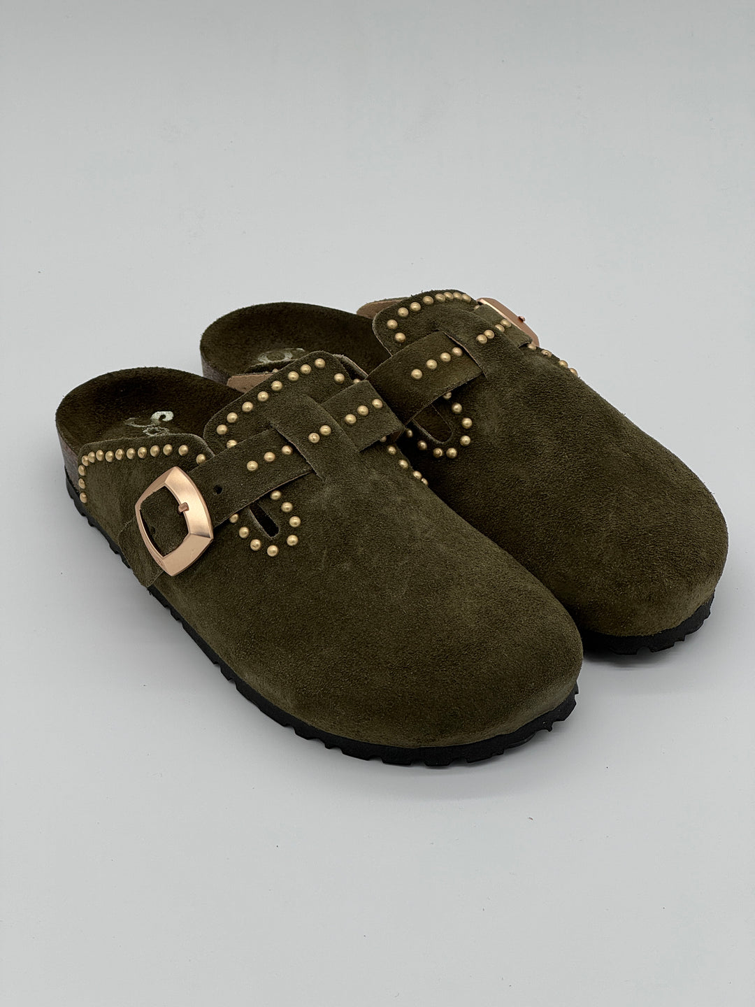 Sabots kaki safari AMELIA Semerdjian