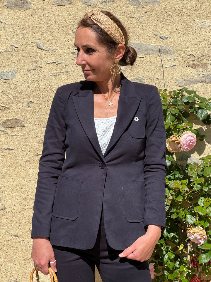 Veste marine WOOD STOCK DAISY Hippocampe
