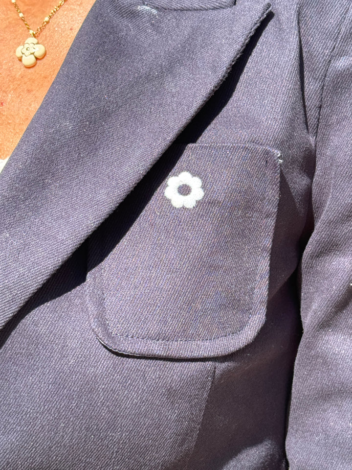 Veste marine WOOD STOCK DAISY Hippocampe