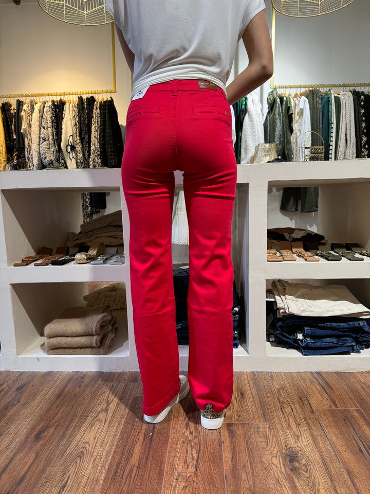 Pantalon SONNY rouge