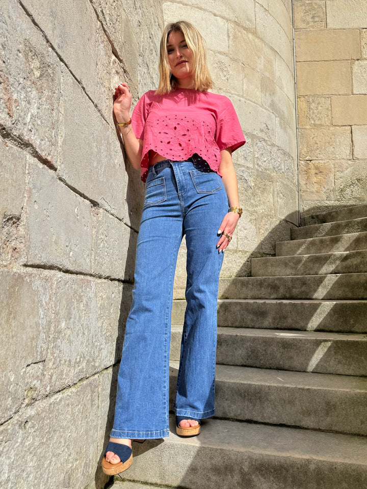 Jeans denim stone long GASPARD Oraije